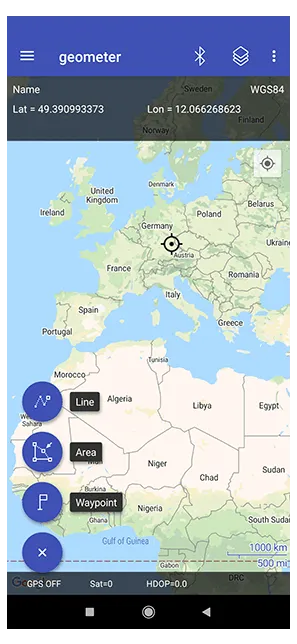 geometer SCOUT project list