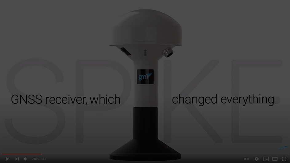 GNSS receiver GM Spike for precision farming